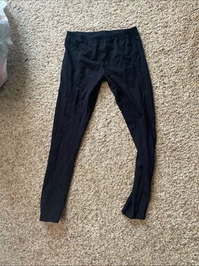 Place Girls Black Leggings - Slim Fit